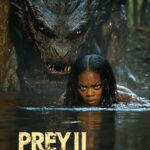 Teaser poster for Prey 2 featuring a haunting image of the Predator in the wilderness