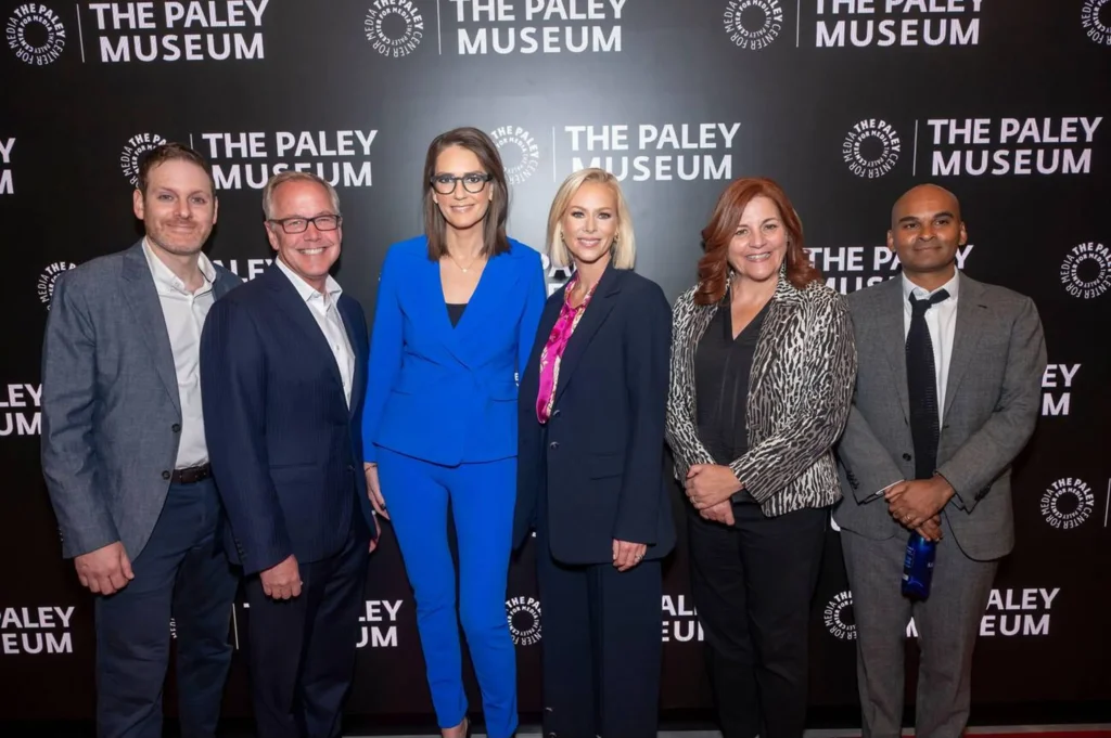 Jessica Tarlov with political experts at Paley Center for Media event